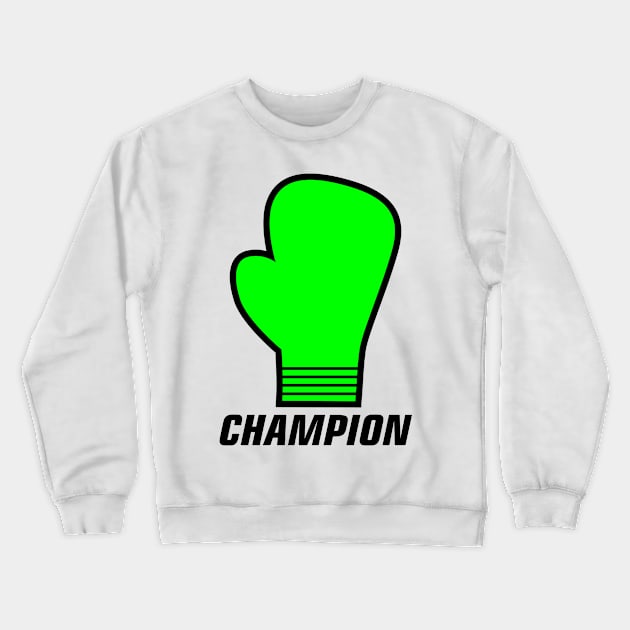 Athletic champion workout and gym t shirt for athletes and champions. Crewneck Sweatshirt by Chandan